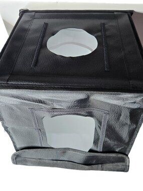 12x12x12 inch portable photo studio light box 6 colored Backdrops adjustable LED